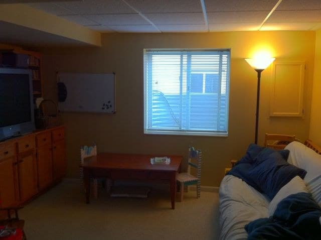 Finished basement